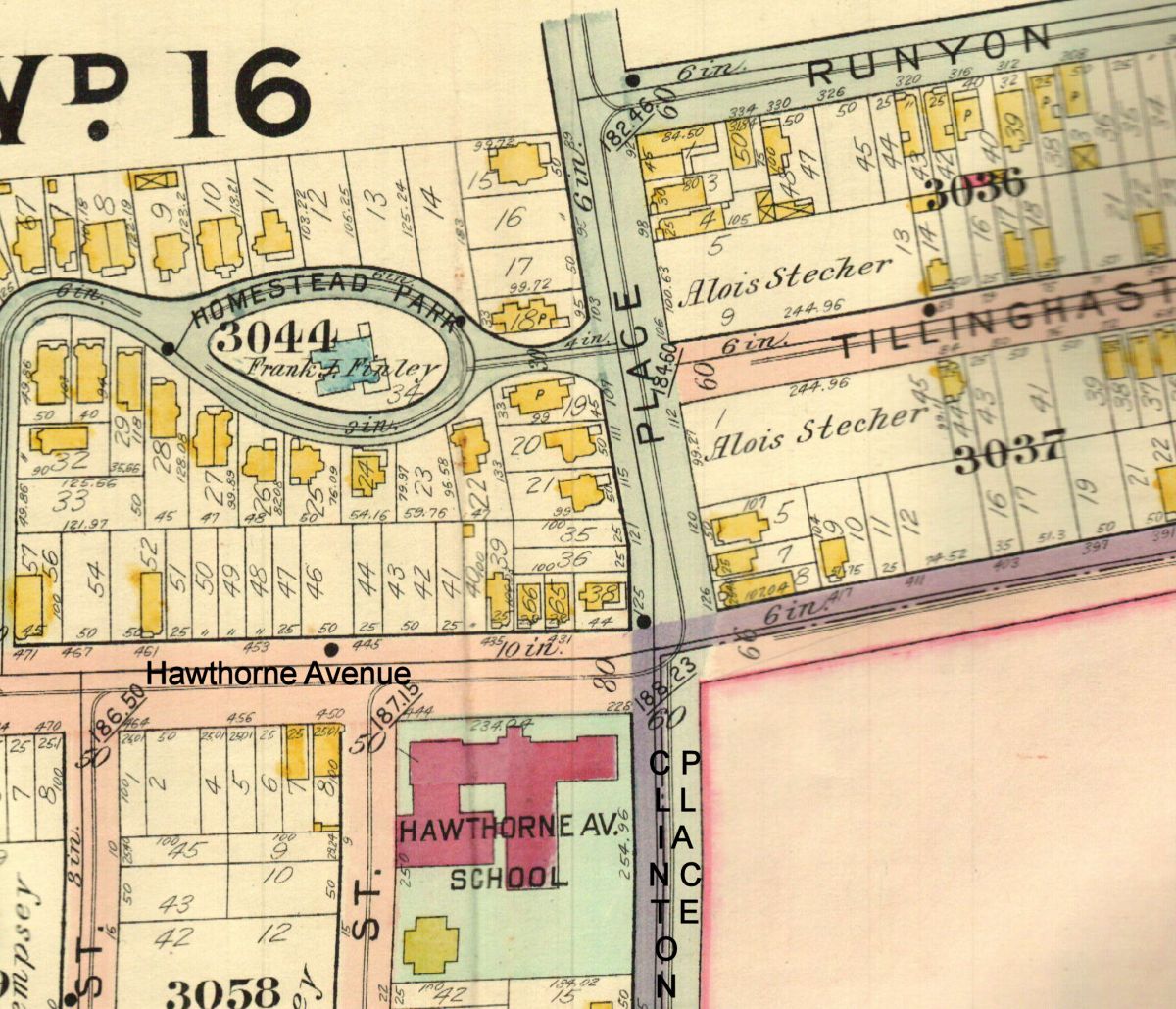 Homestead Park
1911 Map
