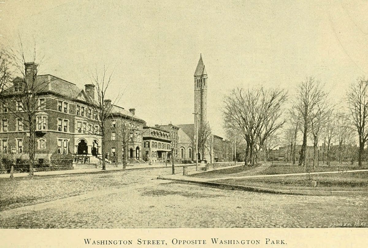 49 Washington Street Looking North
Photo from "Newark & It's Leading Businessmen 1891"
