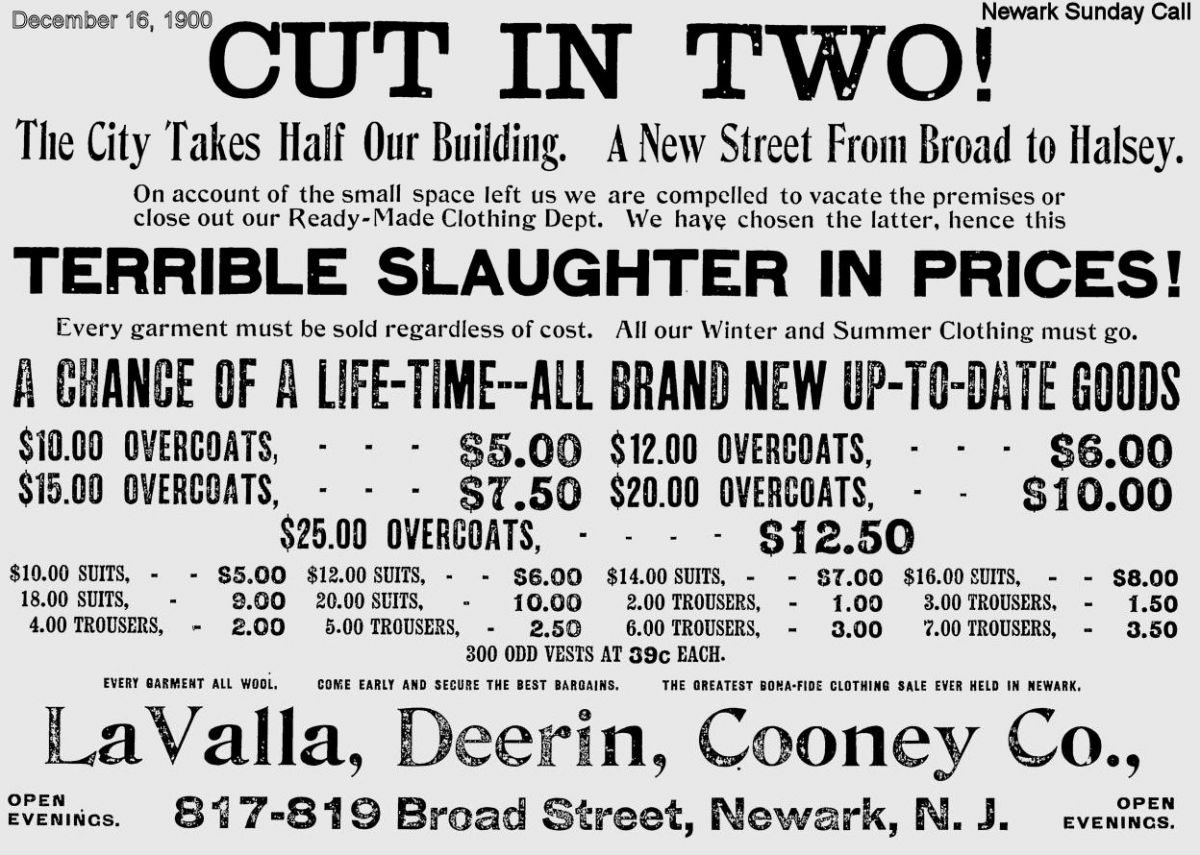 Cut in Two!
December 16, 1900
