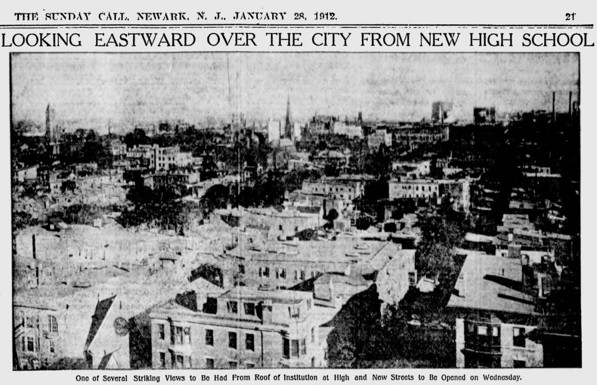 Looking Eastward Over the City from New High School
1912
