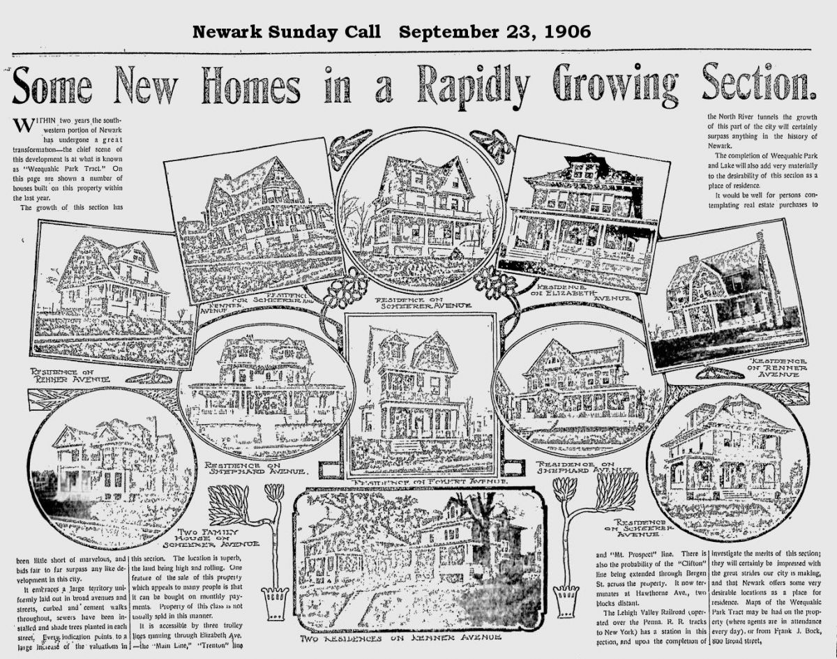 Some New Homes in a Rapidly Growing Section
September 23, 1906
