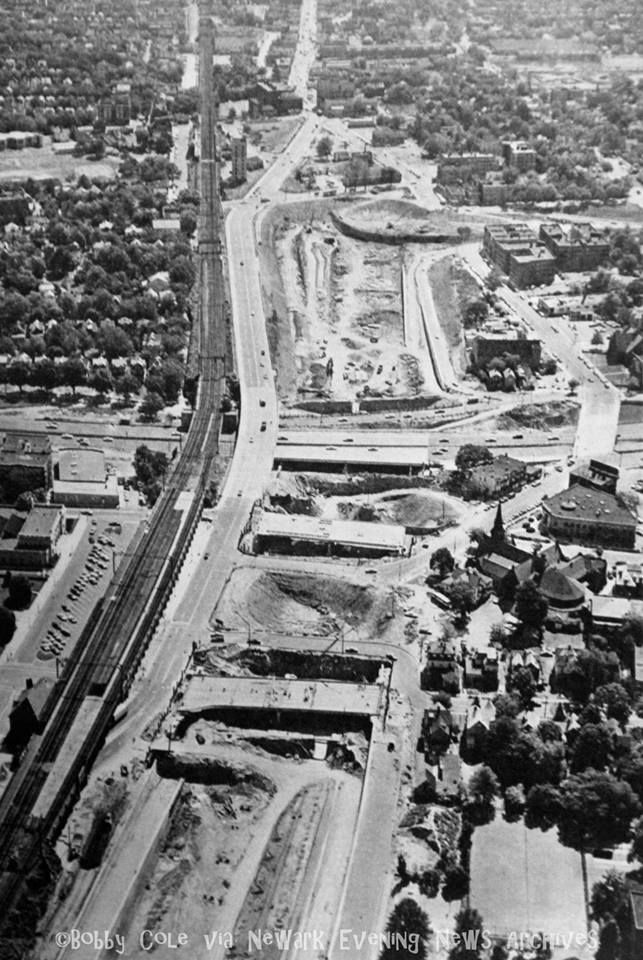 Upper Section is Newark
Parkway crossed in the middle.
