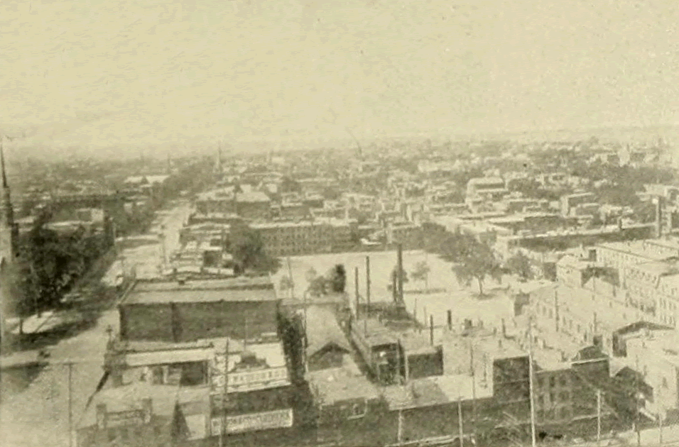 Looking South from the Prudential Building
From: Newark Illustrated 1891
