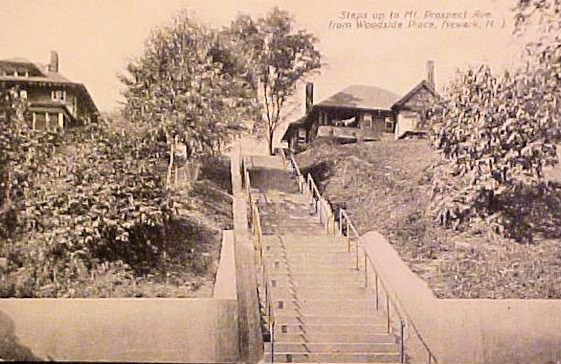 Steps to Mt. Prospect Avenue
Postcard
