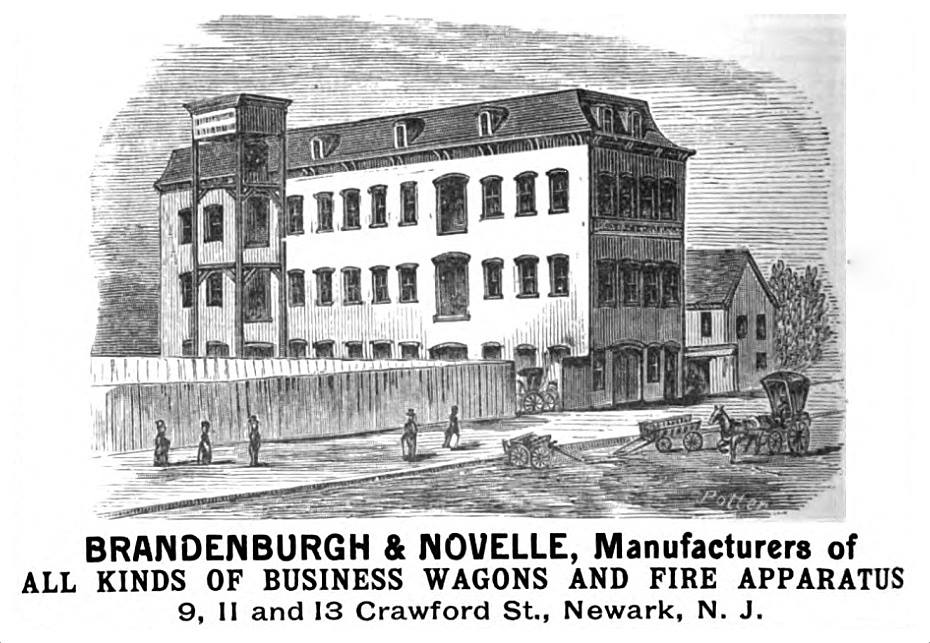 9-13 Crawford Street
Drawing from the Newark City Directory
