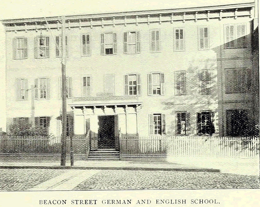 70 Beacon Street
Beacon Street German & English School
From: Essex County, NJ, Illustrated 1897
