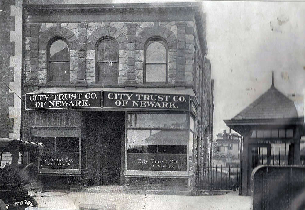 122 Roseville Avenue
City Trust Co. of Newark
Photo from "Newark Illustrated 1909 - 1910"
