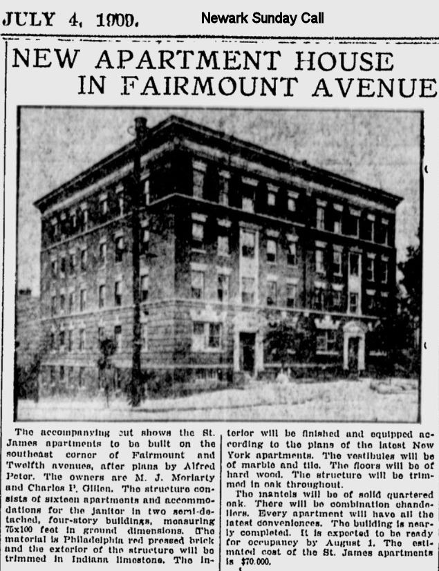 Fairmount & Twelfth Avenues (se corner)
1909
