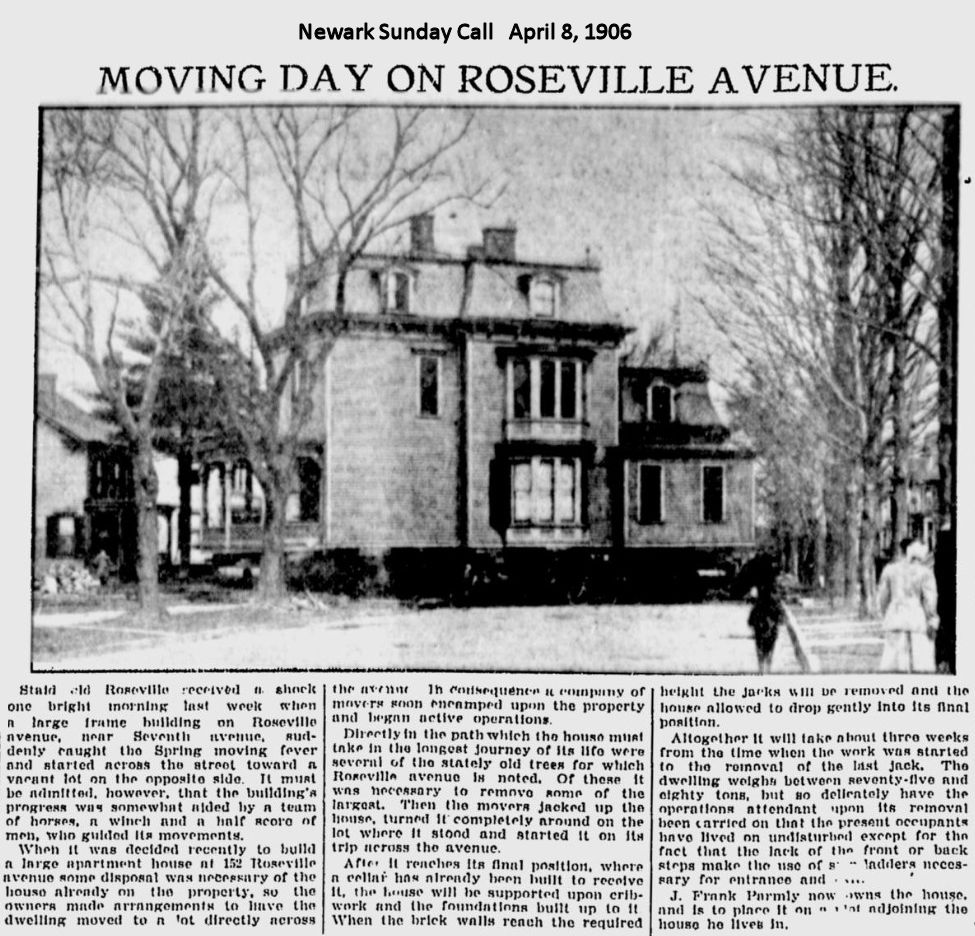 152 Roseville Avenue
Moving Day on Roseville Avenue
