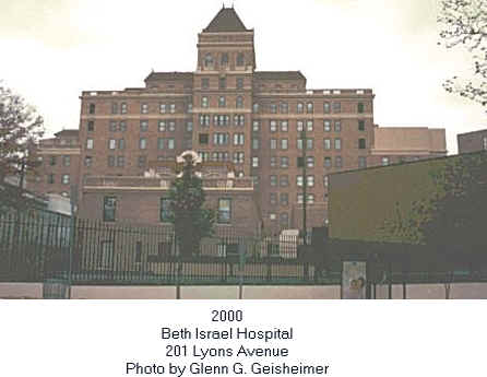 201 Lyons Avenue
Beth Israel Hospital 2002
