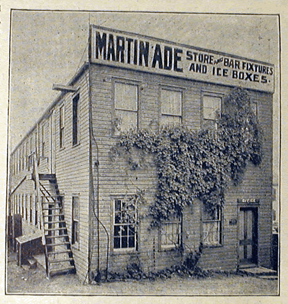 218 Bruce Street
Martin Ade - Store and Bar Fixtures
From "Newark - New Jersey's Greatest Manufacturing Centre, Illustrated" Published 1894 by The Consolidated Illustrating Co.
