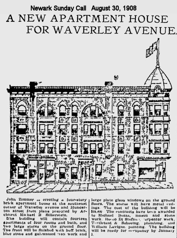 Waverly Avenue & Hunterdon Street
1908

