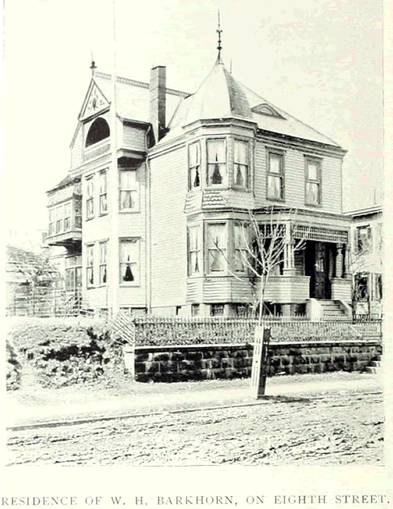 281 South 8th Street
Residence of W. H. Barkhorn
From "Essex County, NJ, Illustrated 1897":
