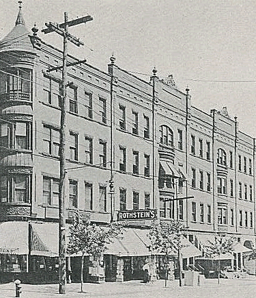 392 Springfield Avenue
~1908
Louis Rothstein, Department Store
