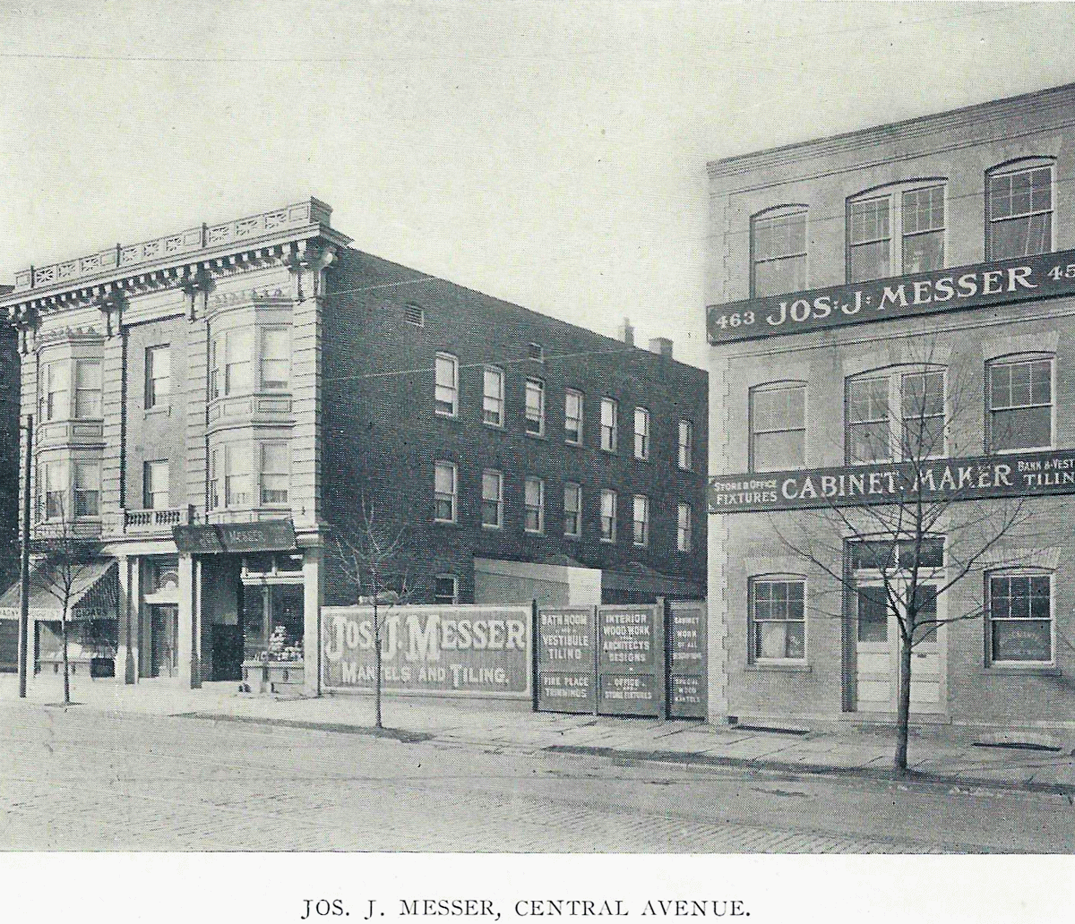 457 Central Avenue
Jos. J. Messer Cabinet Maker
From "Newark - The City of Industry" Published 1912
