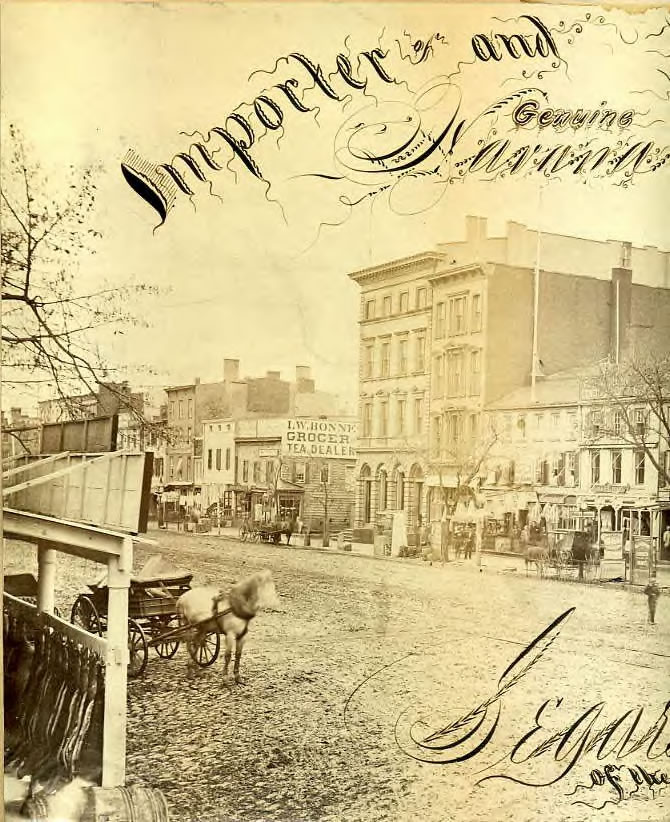 759 Broad Street
This photo was taken prior to 1869 when the numbers on Broad Street were different than they are today.
