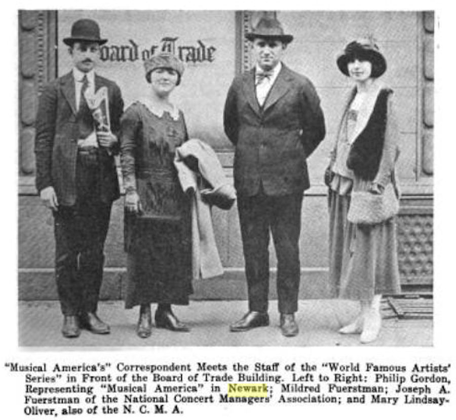 899 Broad Street
Photo from Musical America, v.31 1919
