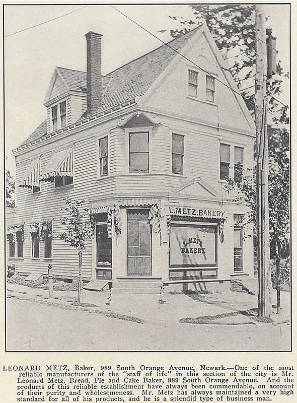 989 South Orange Avenue
From: "Newark Illustrated 1909-1910" Published by Frank A. Libby 1909

