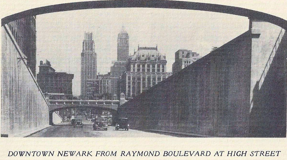Raymond Blvd at High Street Looking East
Photo from  the Newarker June 15 1936
