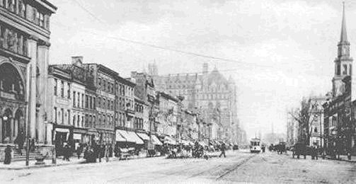 1900 - Looking North from William Street
1900
