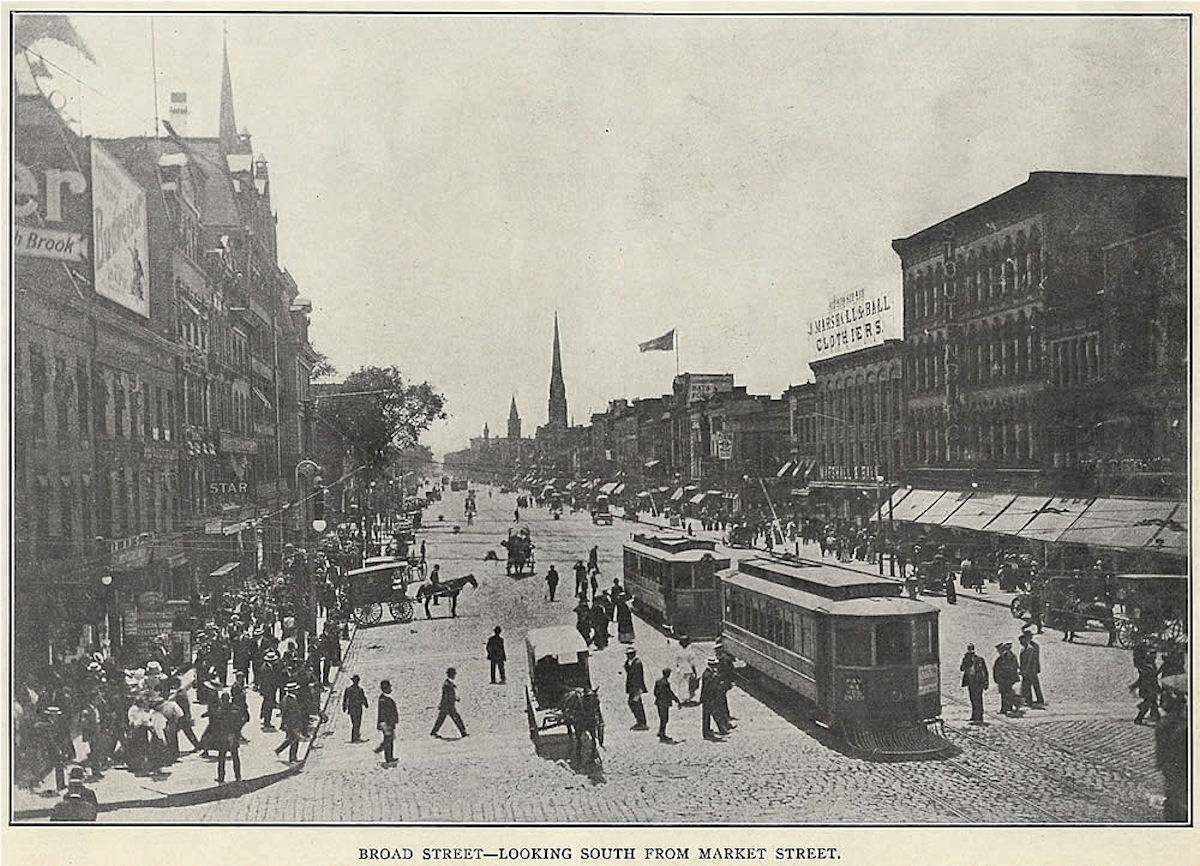 1908 - Looking south from Market Street
1908
