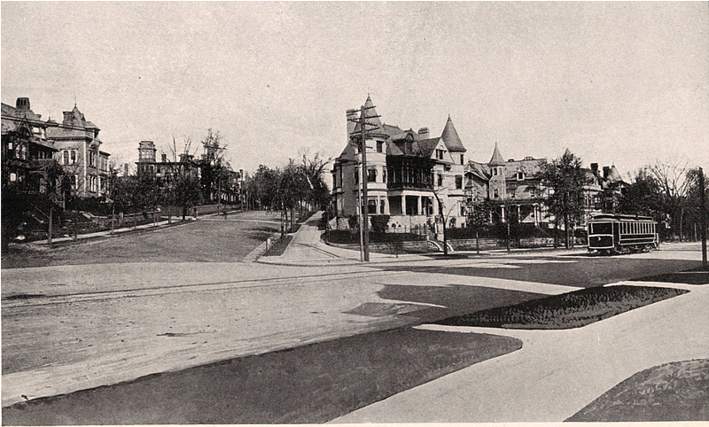 Clinton Avenue and High Street (Northeast Corner)
From "Views of Newark" Published by L. H. Nelson Company ~1905
