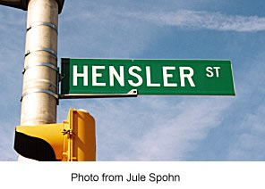 Hensler Street
