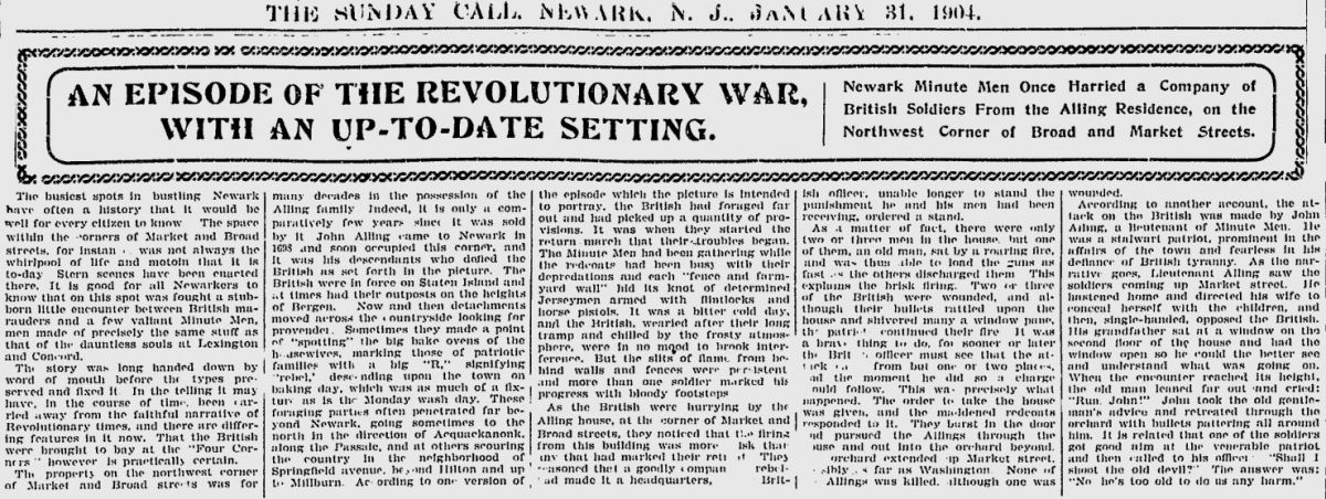 An Episode of the Revolutionary War, With an Up to Date Setting
January 31, 1904
