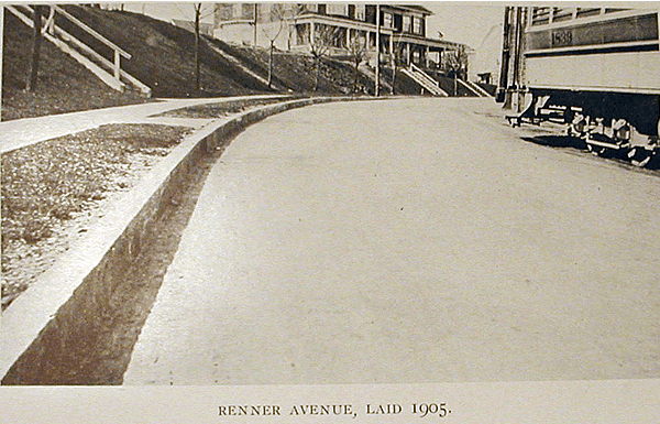 Renner Avenue
Paved by Warren Brothers Company
From "Newark - The City of Industry" Published 1912
