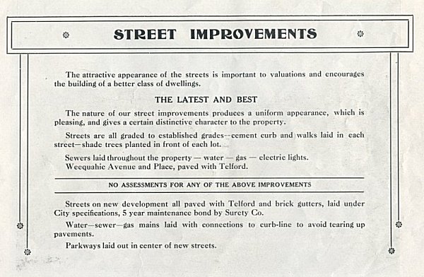 Page 21
Street Improvements
